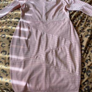 Women’s pink bodycon dress